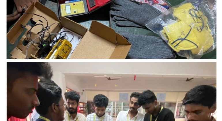 Hands-on training Programme on “PPE Kit, Exhaust Gas Analyzer and Lock Out/Tag Out”