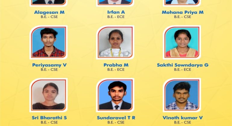 Hearty Congratulations to the following 2023 batch students