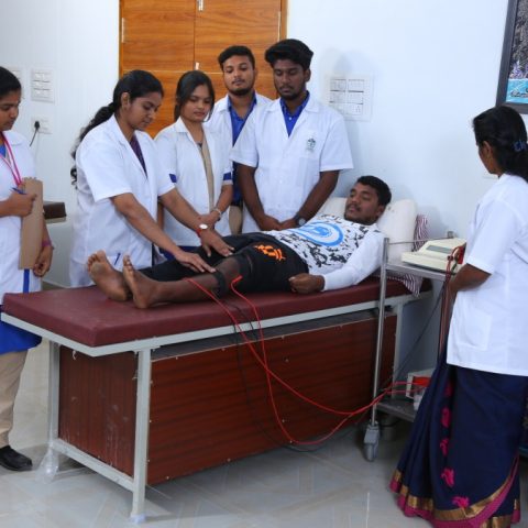 Practicing electrotherapy