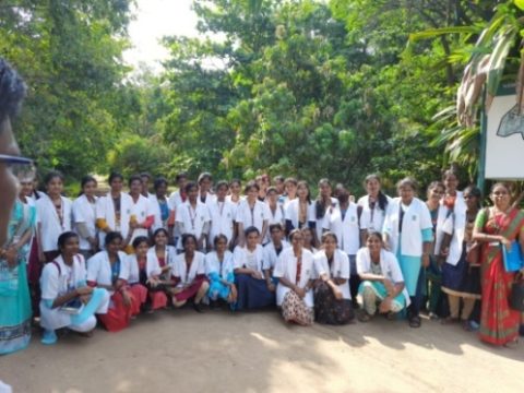 Siddha medicinal plants garden (smpg) visitation