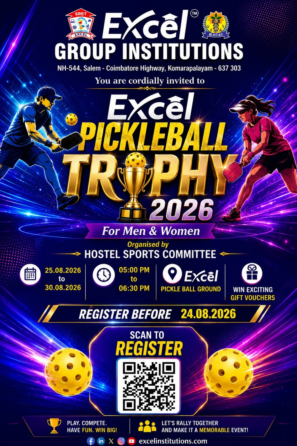 Pickleball Trophy